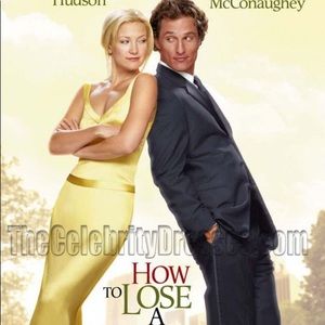 How to lose a guy in 10 days yellow satin dress